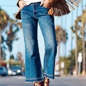 Free People Chelsea Crop Flare Jeans